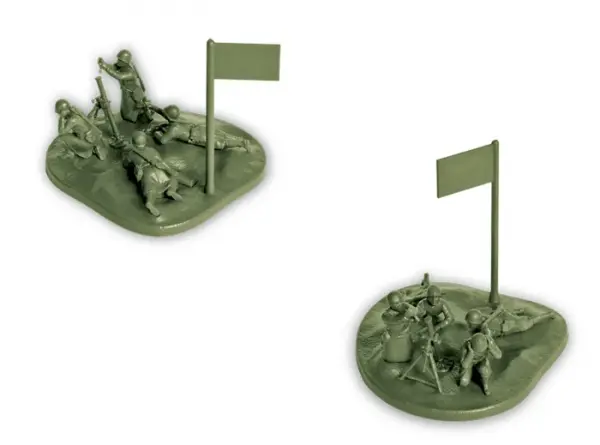 Zvezda 1/72 Soviet 82mm Mortar W/Crew &mdash; image 4 of 8