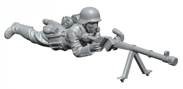 Zvesda German WWII Anti Tank Team — image 3 of 4