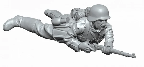 Zvesda German WWII Anti Tank Team — image 4 of 4