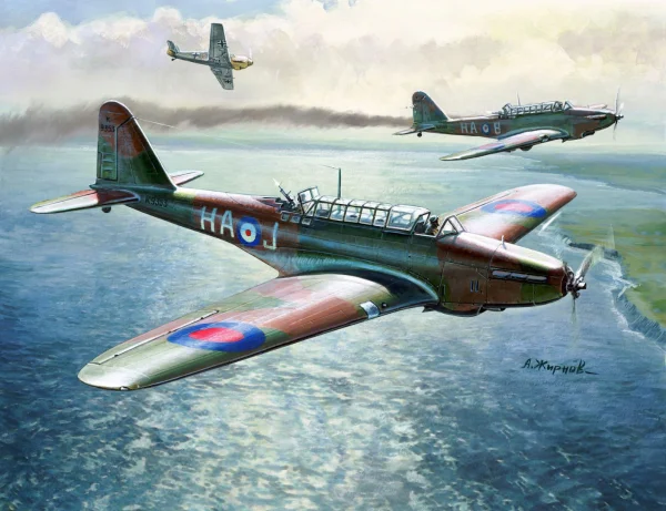 Zvesda 1:144 British Light Bomber