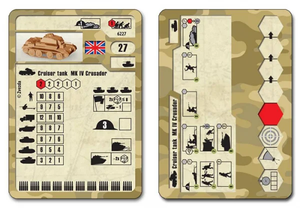 Zvesda 1:100 British Tank Crusader IV — image 8 of 9