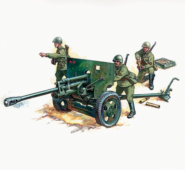 Zvesda Zis-3 Soviet Gun