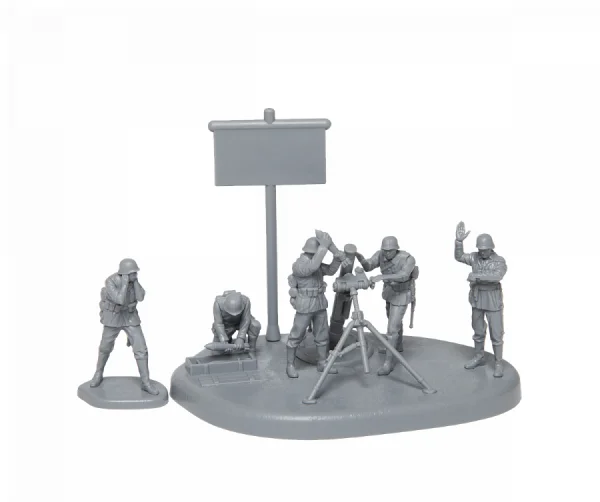 Zvezda German 120mm Mortar W/Crew — image 4 of 6
