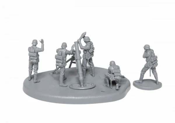Zvezda German 120mm Mortar W/Crew — image 5 of 6