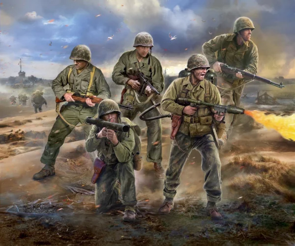 Zvesda US Marines WWII
