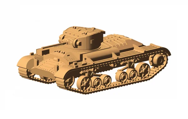 Zvesda British Infantry Tank Valentine II