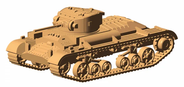 Zvesda British Infantry Tank Valentine II — image 10 of 10