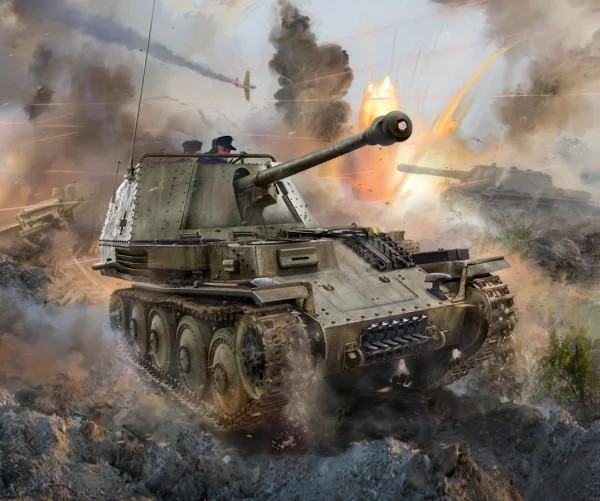 Zvesda German Tank Destroyer Marder III
