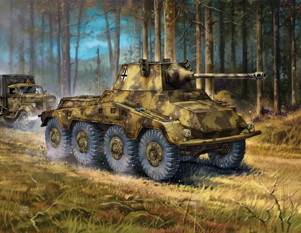Zvesda Sd Kfz 234 Puma