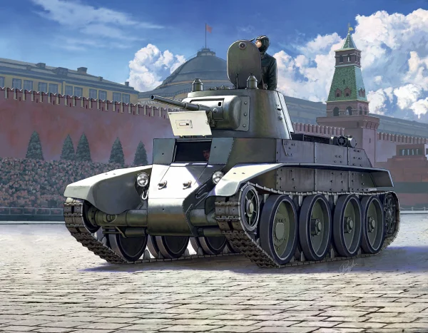 Soviet WWII Tank BT-7/7a