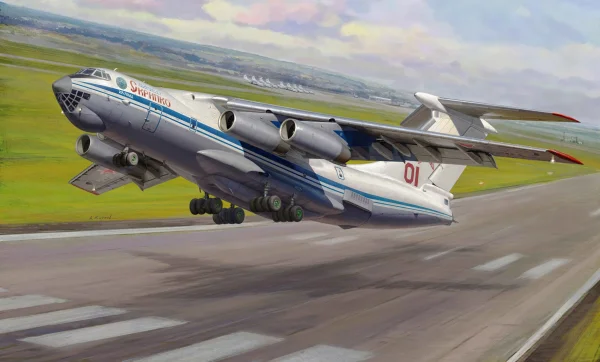 Zvesda 1:144 Iiyushin Il-76