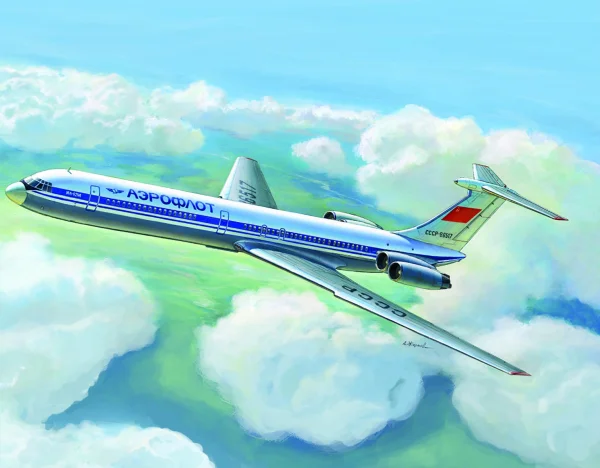 Zvesda 1:144 Ilyushin Il-62M