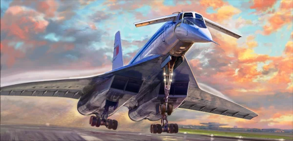 Tu-144 Supersonic civilian aircraft