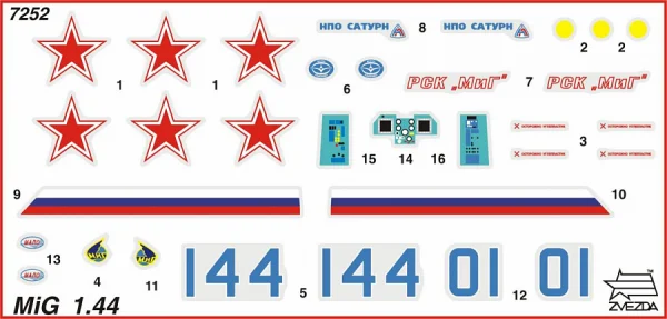 Zvezda Mig 1.44 Multirole Fighter — image 5 of 11