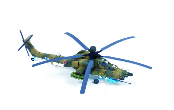 Zvezda 1/72 Soviet Helicopter Mil Mi28N — image 7 of 7