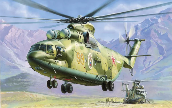 MIL MI-26 Soviet Helicopter