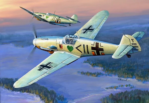 Zvesda Messerschmitt B-109 F2