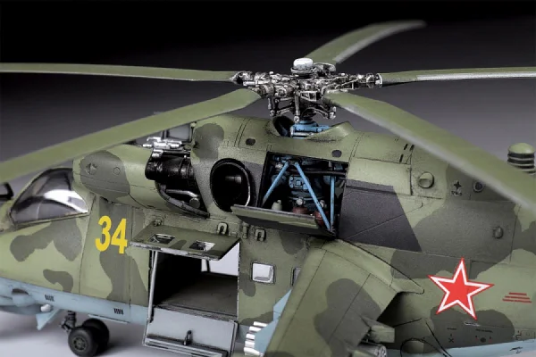 Zvesda Mil Mi-24P Hind F Attack Helicopter &mdash; image 5 of 8