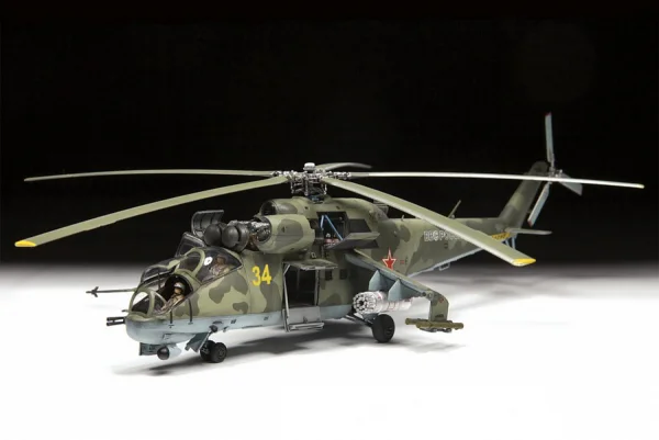 Zvesda Mil Mi-24P Hind F Attack Helicopter &mdash; image 6 of 8