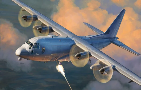 Zvesda Ac-130J Gunship Ghostrider