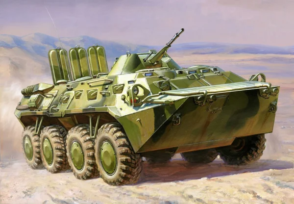 Zvesda 1:100 Btr-80