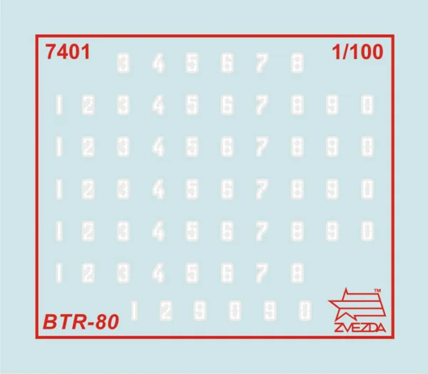 Zvezda 1:100 Btr-80 — image 8 of 8