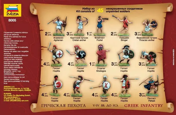 Zvezda Greek Infantry — image 4 of 4