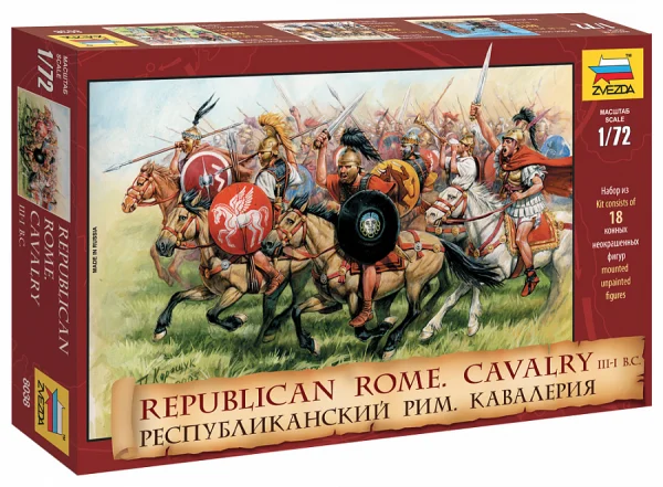 Zvesda 1/72 Republican Roman Cavalry — image 1 of 2