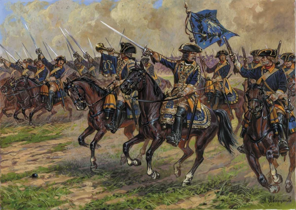 Zvesda Swedish Cavalry 17-18Th Cty(Dragoon