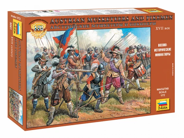 Zvesda Austrian Musketeers 16-17Th Cty — image 1 of 6