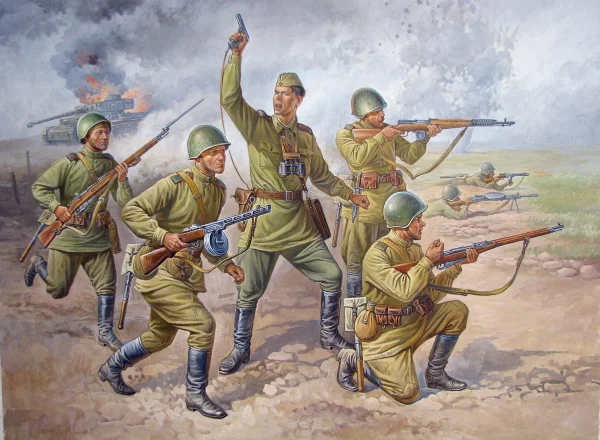 Zvesda Soviet Infantry WWII