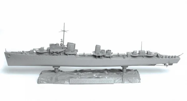 Zvesda 1/350 German Destroyer Z-17 Diether — image 5 of 5