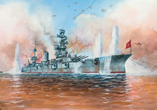 Zvezda 1/350 Battleship Marat — image 4 of 10