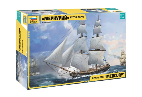 Russian brig Merkurii 19th cty