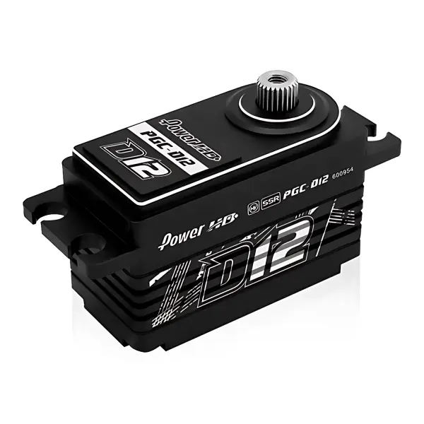 Power HD D12 Low Profile Alloy Case Servo - 12.5kg - 0.059s — image 1 of 3