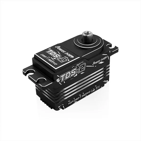 Power HD TDS-2 Low Profile HV Drift Servo - 25kg 0.09s - Black