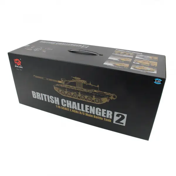 Henglong 1:16 US British Challenger 2 with Infrared Battle System (2.4GHz + Shooter + Smoke + Sound) — image 3 of 8