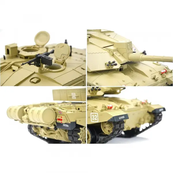 Henglong 1:16 US British Challenger 2 with Infrared Battle System (2.4GHz + Shooter + Smoke + Sound) — image 4 of 8
