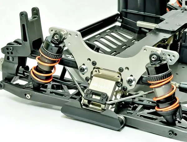 Hobao Hyper VTE2 2 Aluminium Rear Shock Tower For Aluminium Gearbox — image 5 of 5