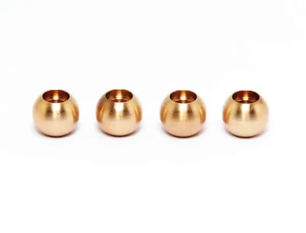 Hobao Hyper TT2.0 Brass Steering Pivot Ball (4) — image 1 of 2