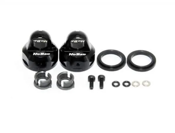 Hobao Hyper Tt2E/Sc2E 12mm Aluminium Shock Cap Set (2) — image 1 of 3