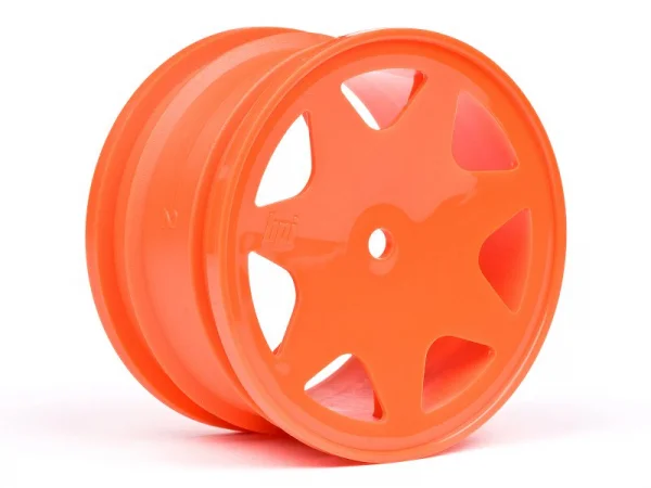 Ultra 7 Wheels Orange 35mm (2Pcs)