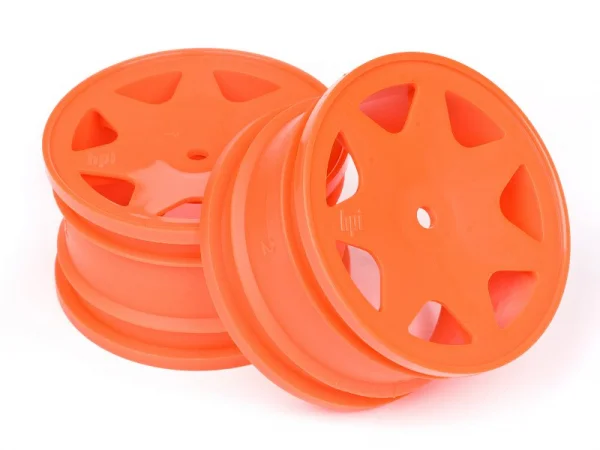 Ultra 7 Wheels Orange 35mm (2Pcs)