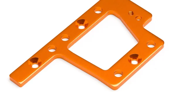Centre Gearbox Mounting Plate Trophy Truggy Flux (Orange)