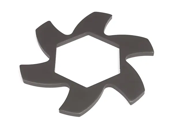 Brake Disk Fin Plate - Gunmetal