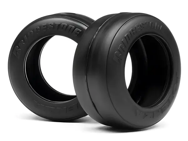 HPI Bridgestone High Grip FT01 Slick Tyre M (Front) — image 1 of 4