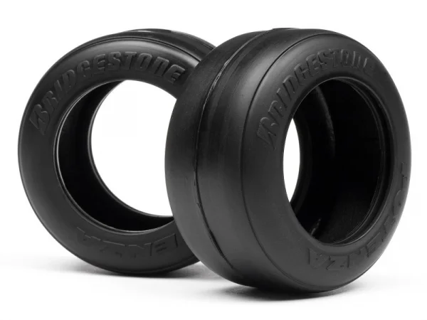 HPI Bridgestone High Grip FT01 Slick Tyre M (Front)