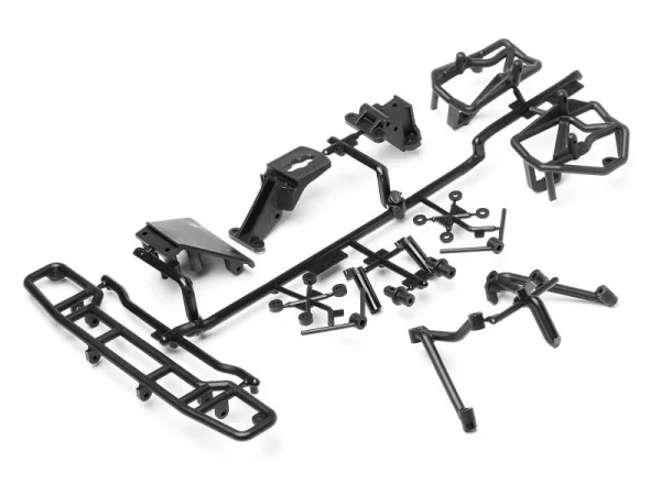 HPI Rear Skid Plate/Bumper Set — image 2 of 2