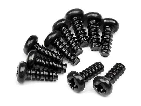 HPI Tp. Button Head Screw M3X8mm (10Pcs)