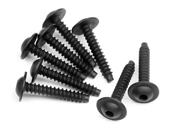 HPI TP Flanged Screw M3X18mm (Hex Socket/8Pcs)